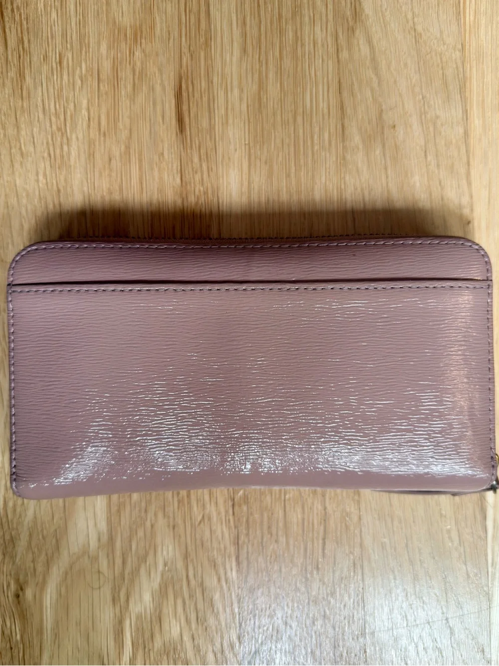 Kate Spade New York Patent Leather Zip Around Wallet